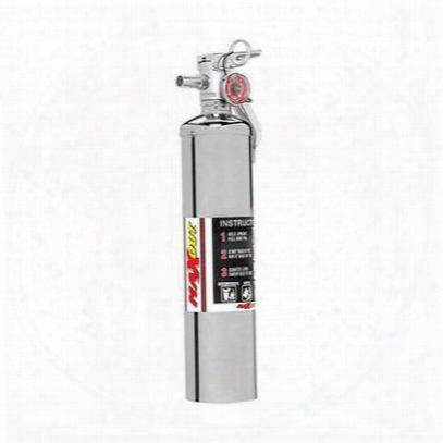 H3r Performance 2.5 Lb. Maxout Chrome Dry Chemical Fire Extinguisher - Mx250c