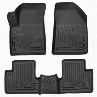 Husky Liners Weatherbeater Front And Rear Floor Liners (black) - 99091