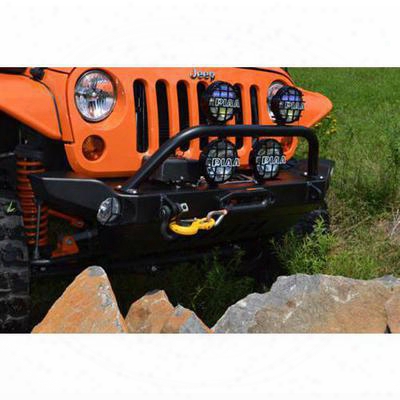 Hyline Offroad Front Recessed Winch Bumper (black) - 400.100.130