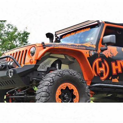 Hyline Offroad Jk Inner Fender Liners In Bare Aluminum - 400.300.140