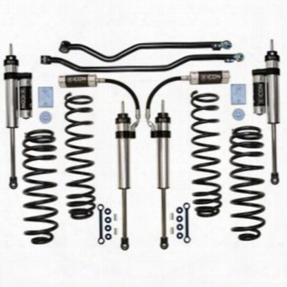 Icon Suspension 3 Inch Stage 4 Lift Kit With 2.5 Remote Reserv Oir Series Shocks - K22004