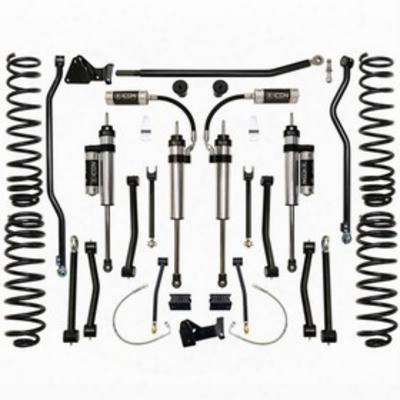 Icon Suspension 4.5 Inch Stage 3 Lift Kit With 2.5 Remote Reservoir Series Shocks - K24003