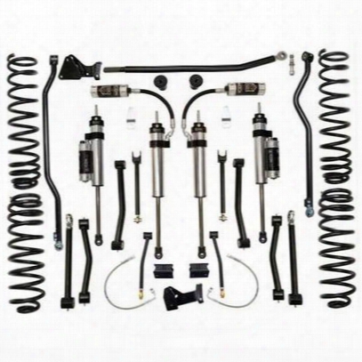 Icon Suspension 4.5 Inch Stage 4 Lift Kit With 2.5 Cdcv Remote Reservoir Series Shocks - K24004