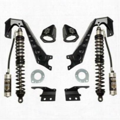 Icon Suspension Adjustable Front Coilover Conversion Lift Kit With Cdcv Shocks - K25022