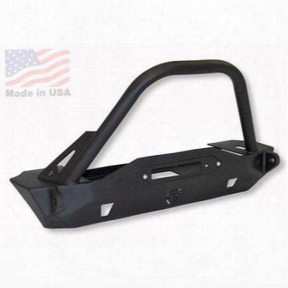 Jcroffroad Mauler Stubby Front Winch Bumper (black) - Swbfmyj-t-p