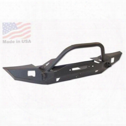 Jcroffroad Vanguard Full Width Front Winch Bumper (black) - Swbfvtj-t-p