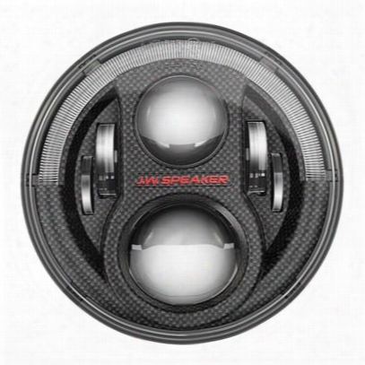 Jw Speaker 8700 Evolution J2 Series Dual Burn 7" Led Headlights (carbon Fiber Bezels) - 0553973