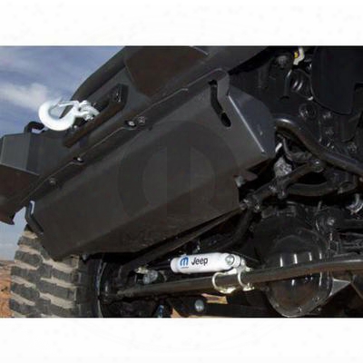 Jeep Front Bumper Skid Plate (black) - 82212993