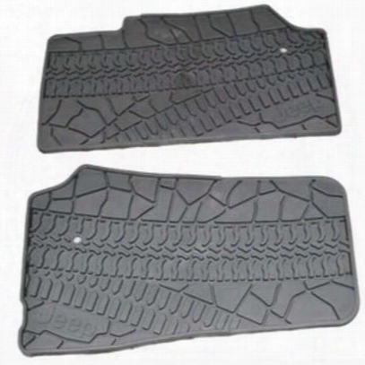 Jeep Front Slush Mats (slate Gray) - 82210164ac
