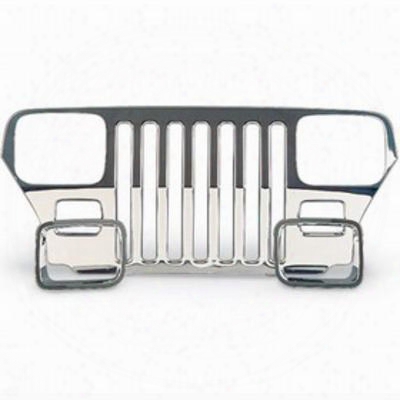 Jeep Grille Cover (chrome) - 82200727