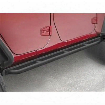 Jeep Rock Rails Guard Kit With Tubular Rub Rail (black) - 82210575ag