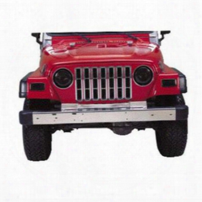 Kentrol 54 Inch Front Stainless Steel Bumper Out Of Holes (stainless Steel) - 30486