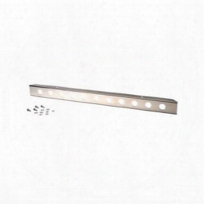 Kentrol 54 Inch Front Stainless Steel Bumper With Holes (stainless Steel) - 30436