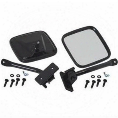 Kentrol E-z Detach Mirrors (black) - 50496