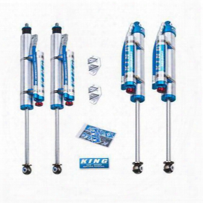 King Shocks Performance Series Shock Kit With Compression Adjusters - 25001-283a