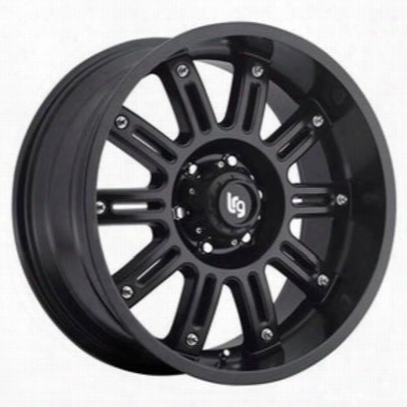 Lrg Rims Lrg 102, 20x9 With 5 On 5.5 Bolt Pattern - Matte Black - 10229085700