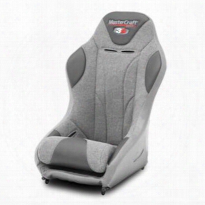 Mastercraft Safety 2 Inch Wider 3g-4 Front Seat With Dirtsport Stitch Pattern (smoke/ Gray) - 572039