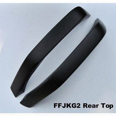 Mce Fenders Gen Ii Flexible Rear Flat Fender Flares (textured Black) - Ffjkg2-r
