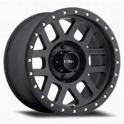 Method Race Wheels Grid Mr309, 17x8.5 With 8 On 170 Bolt Pattern - Matte Black - Mr30978587500