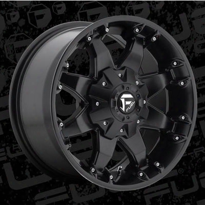 Mht Fuel Offroad D509 Octane, 17x8 Wheel.5 With 8 On 170 Bolt Pattern - Black - D5097851745