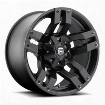 Mht Fuel Offroad D515 Pump, 20x9 Wheel With 6 On 135 And 6 On 5.5 Bolt Pattern - Matte Black - D51520909857