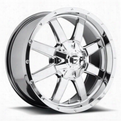 Mht Fuel Offroad Frontier, 17x8 Wheel.5 With 6 On 135 And 6 On 5.5 Bolt Pattern - Chrome - D54317859855