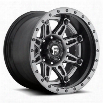 Mht Fuel Offroad Hostage, 22x8.25 Wheel With 8 On 200 Bolt Pattern - Gun Metal Matte - D232228292lp