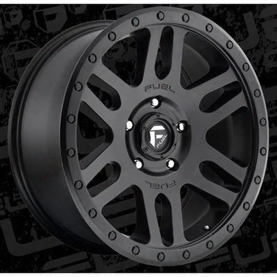 Mht Fuel Offroad Recoil, 20x9 Wheel With 5 On 5.5 Bolt Pattern - Matte Black - D58420905657