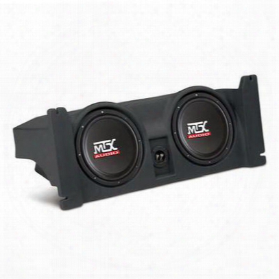 Mtx Amplified Dual 10 Inch 400w Rms Thunderform Custom Enclosure Fits - Jwtj97c20at