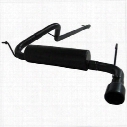 MBRP Black Series Cat Back Exhaust System - S5502BLK