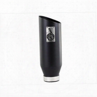 Afe Power Performance Exhaust Tip (wrinkle Black) - 49-92003-b