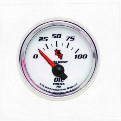 Auto Meter C2 Electric Oil Pressure Gauge - 7127
