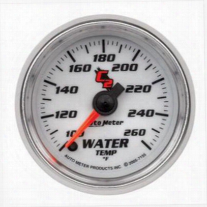 Auto Meter C2 Electric Water Temperature Gauge - 7155