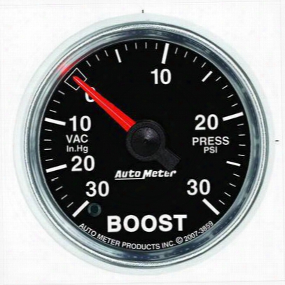 Auto Meter Gs Electric Boost/vacuum Gauge - 3859