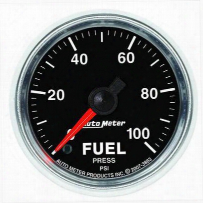 Auto Meter Gs Electric Fuel Pressure Gauge - 3863