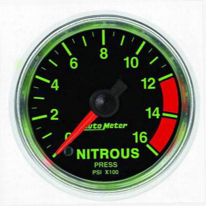 Auto Meter Gs Electric Nitrous Presure Gauge - 3874