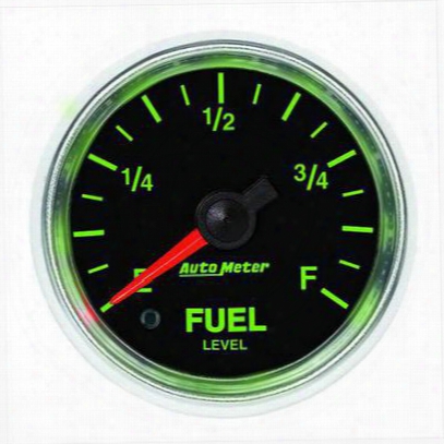 Auto Meter Gs Programmable Fuel Level Gauge - 3810