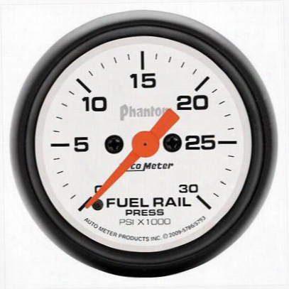 Auto Meter Phantom Fuel Rail Pressure Gauge - 5793