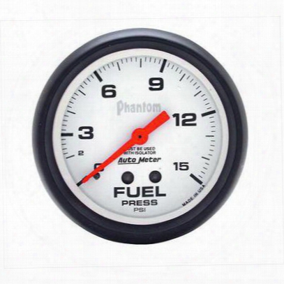 Auto Meter Phantom Mechanical Fuel Pressure Gauge - 5813