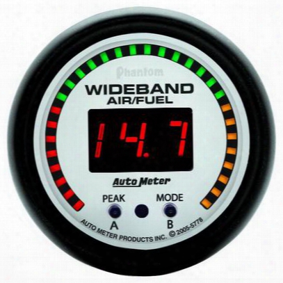 Auto Meter Phantom Wide Band Air Fuel Ratio Kit, 2-1/16 Inch - Amg5778