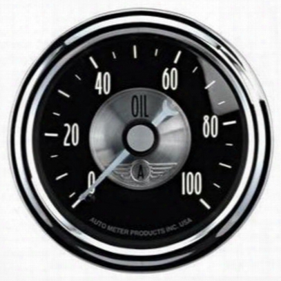 Auto Meter Prestige Series Black Diamond Oil Pressure Gauge - 2022