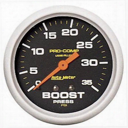 Auto Meter Pro-comp Liquid-filled Mechanical Boost Gauge - 5404