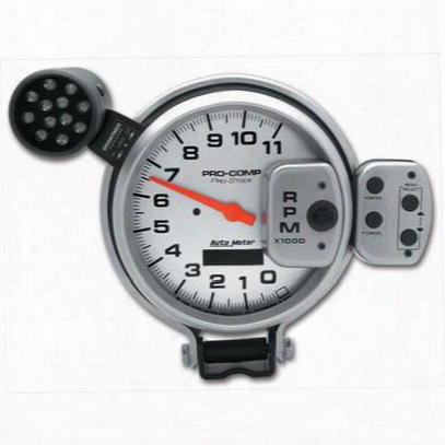 Auto Meter Pro Stock Silver Tachometer - 6834