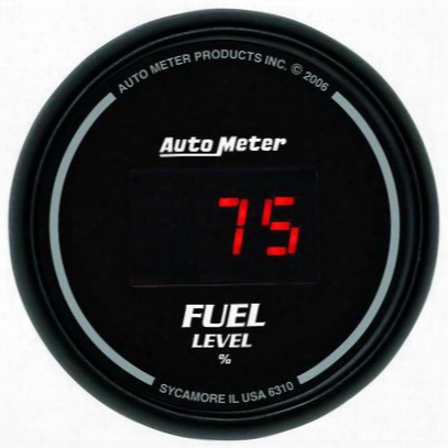 Auto Meter Sport-comp Digital Programmable Fuel Level Gauge - 6310