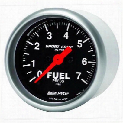Auto Meter Sport-comp Electric Fuel Pressure Gauge - 3363-m