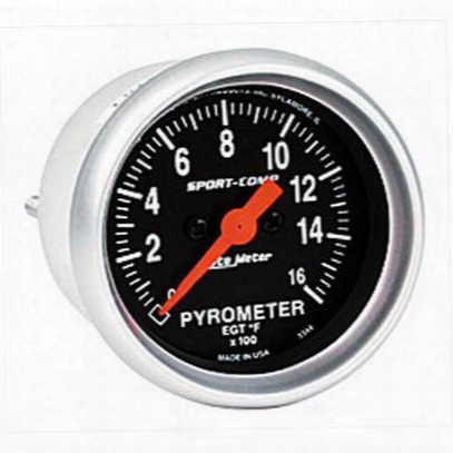 Auto Meter Sport-comp Electric Pyrometer Gauge Kit - 3344