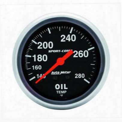 Auto Meter Sport-comp Mechanical Oil Temperature Gauge - 3441