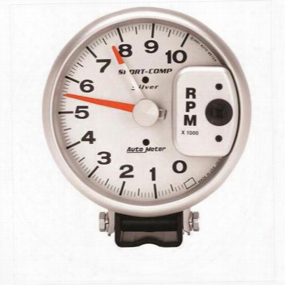 Auto Meter Sport-comp Silver Tachometer - 3910