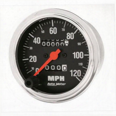 Auto Meter Traditional Chrome Mechanical Speedometer - 2492