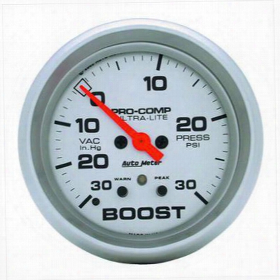 Auto Meter Ultra-lite Electric Boost/vacuum Gauge - 4477